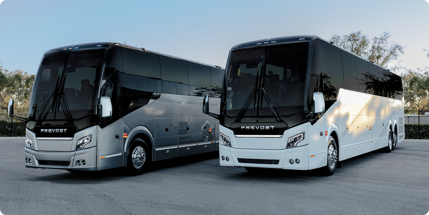 2 units 56 Passenger Charter Bus