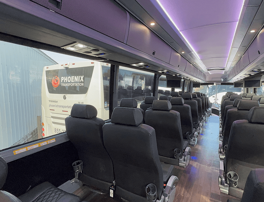 napa Coach Bus Rental | Phoenix Transportation San Francisco
