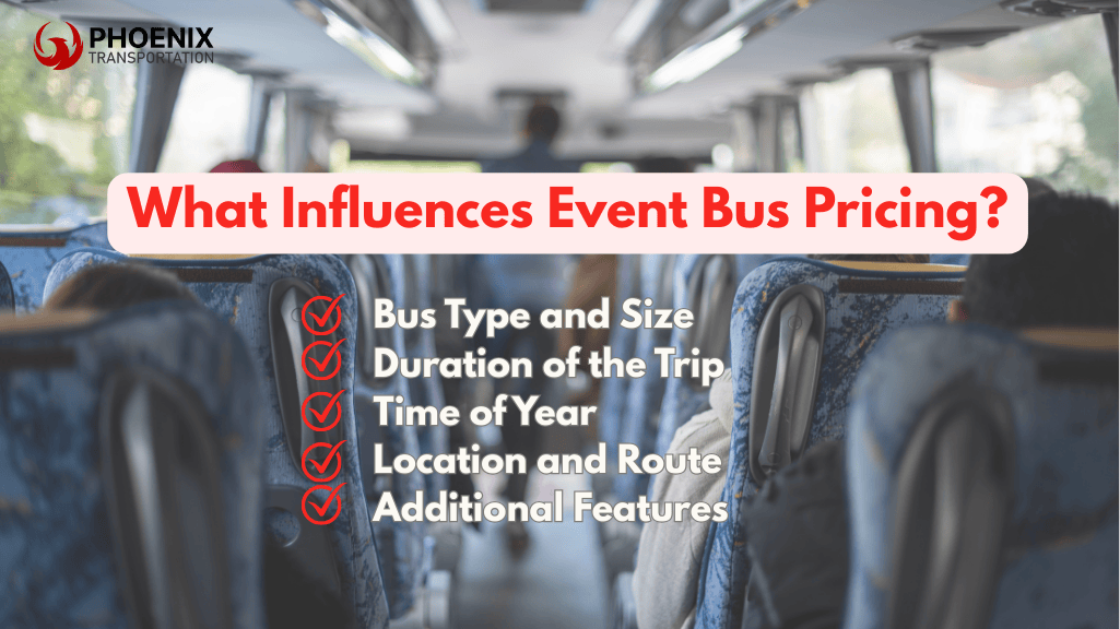 What Influences Event Bus Pricing?
