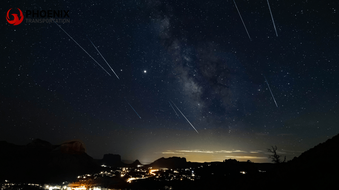 Charter Bus for Perseids Meteor Shower Viewings