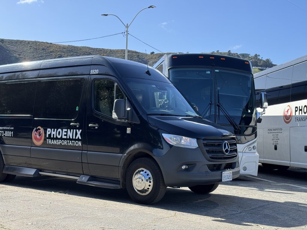 Executive Mercedez Benz Sprinter Van Rental in San Francisco by Phoenix Transportatio