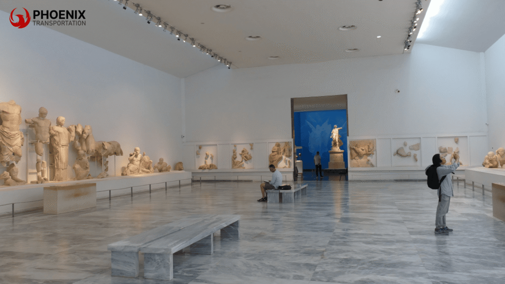 Museum for group bus travel in Oakland