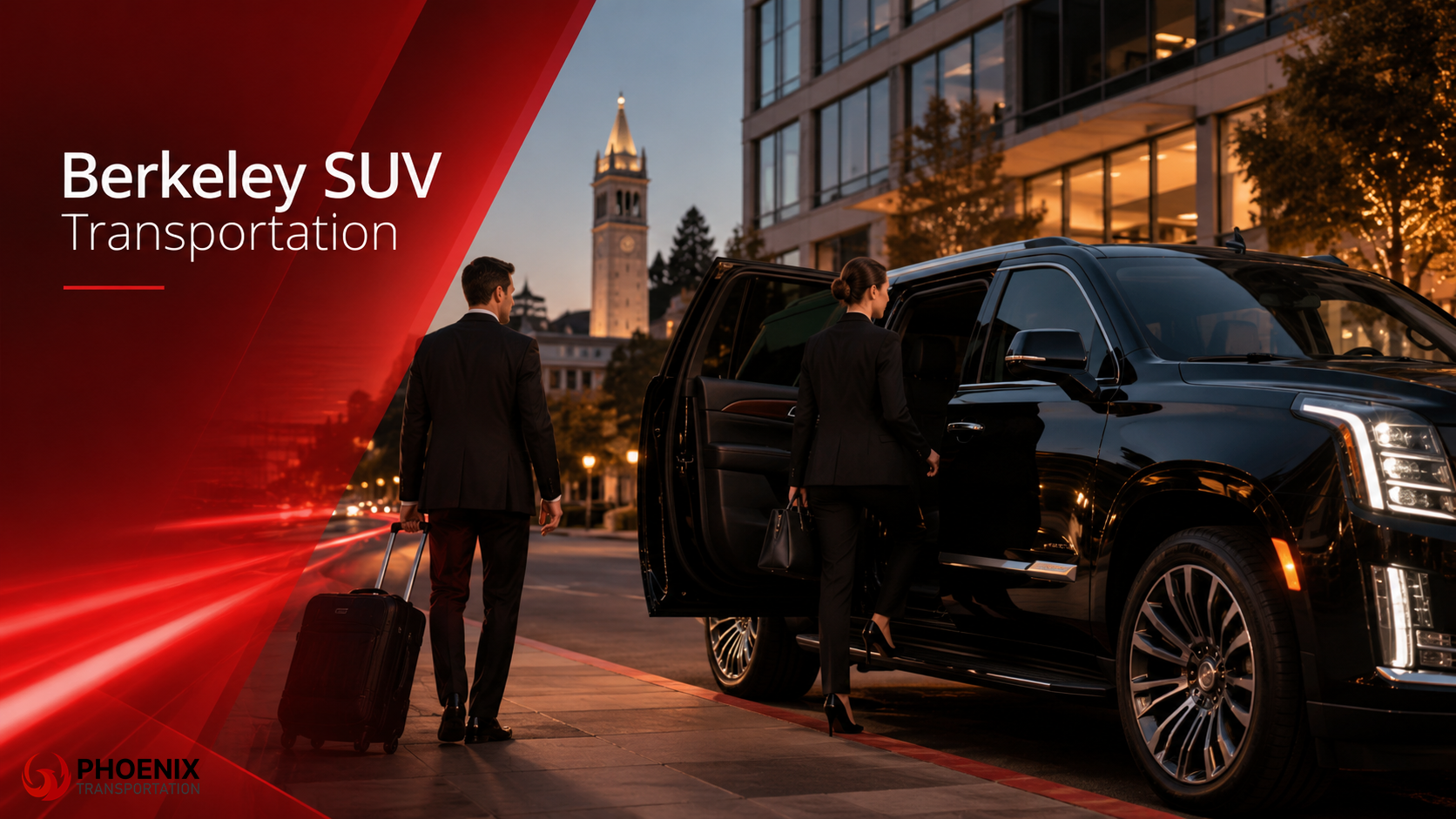 Berkeley SUV Transportation for Business Travel and Events | Phoenix Transportation