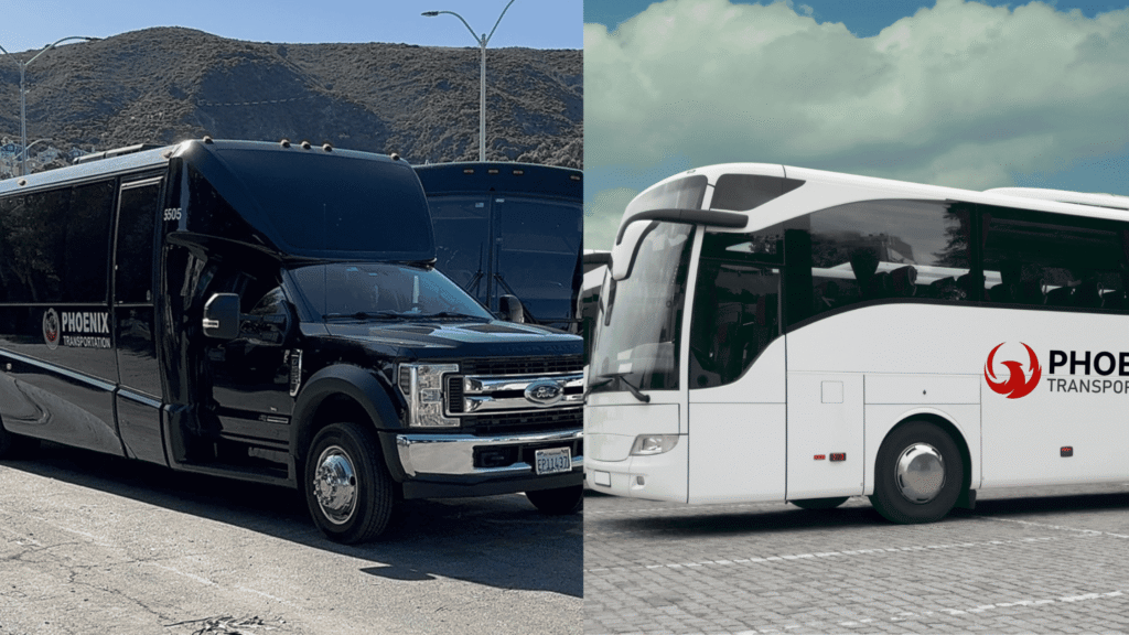 Minibus vs Charter Bus