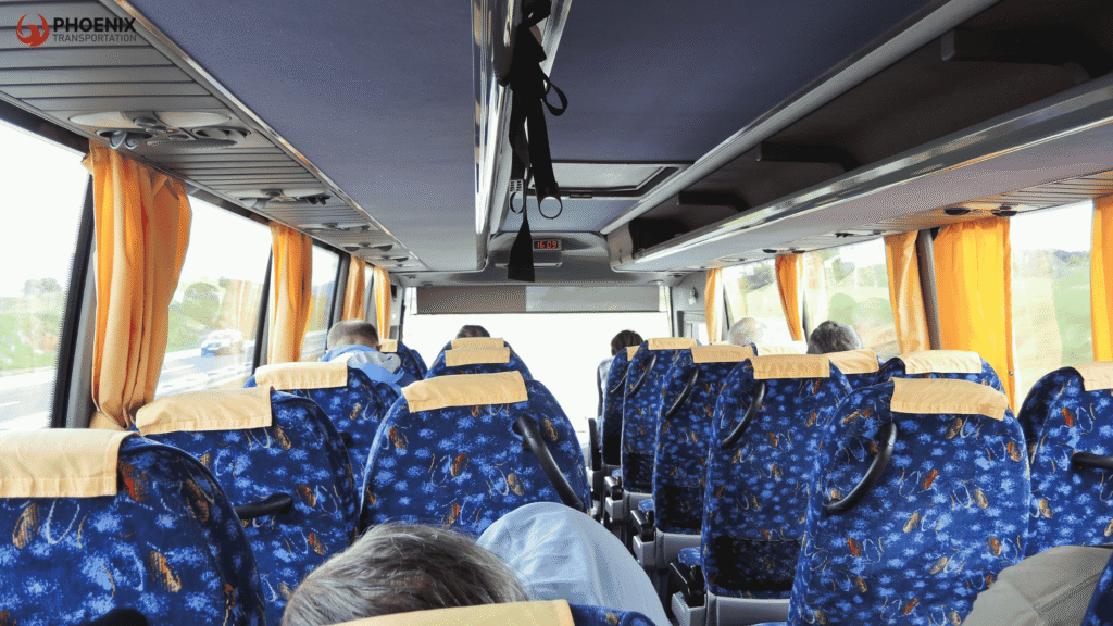 Bus traveling from daly city to san franciso, california