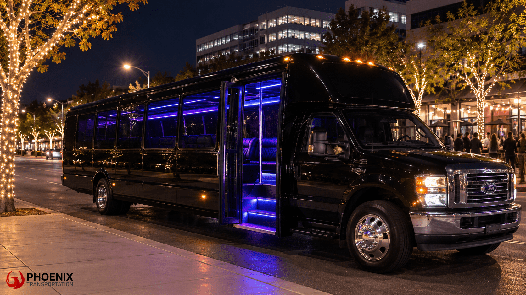 Party Bus Rentals for New Year's Eve in Sunnyvale